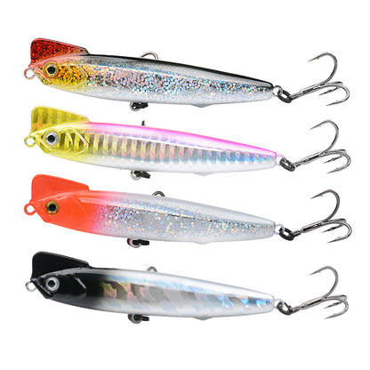 8pcs Sinking Fishing Lures Kit 3.149in 0.77oz for Long-Range Casting Bass Trout Striper Walleye Pike Musky