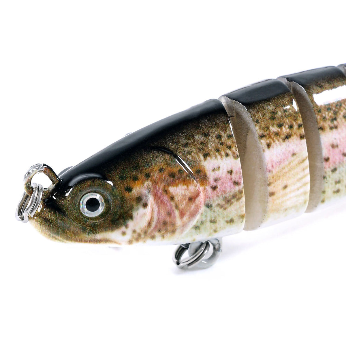 Multi Jointed Swimbaits 8 Segment Jointed 3.93inch 11.4g Bionic Lifelike Swimming Bass Lures