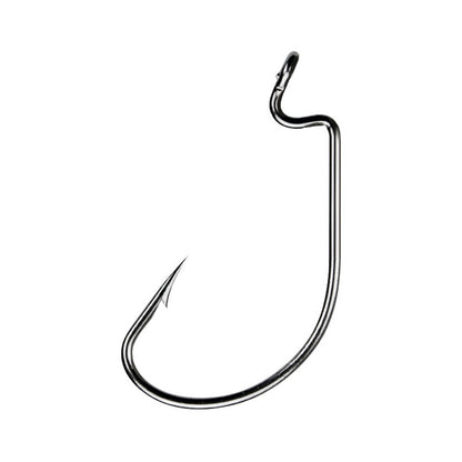 50pcs Fishing Hooks High Carbon Steel Worm Soft Bait Jig Fish Hooks with Plastic Box