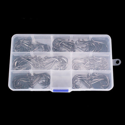 Circle Catfish Octopus Fishing Hooks High Carbon Steel Saltwater 1#-8/0# 8 Sizes 50/75/100/150/300pcs