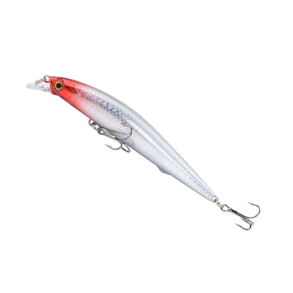 6pcs Minnow Floating Shallow/Deep Divering Fishing Lures Bait Set 3.14"/3.93"/4.44" with Treble Hook for Bass Trout Walleye Redfish